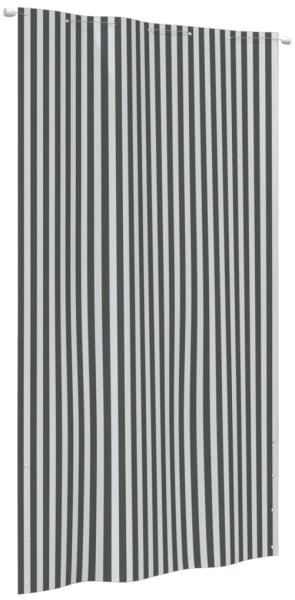 vidaXL Balkon-Sichtschutz Anthrazit und Weiß 140x240 cm Oxford-Gewebe 148576 Bild 1