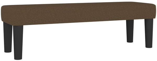 vidaXL Boxspringbett mit Matratze Dunkelbraun 180x200 cm Stoff, Härtegrad: H2 [3136856] Bild 7