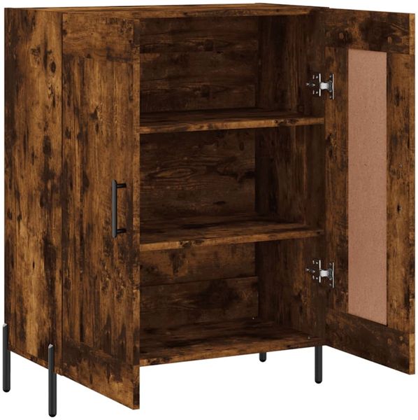 vidaXL Sideboard Räuchereiche 69,5x34x90 cm Holzwerkstoff 830209 Bild 6