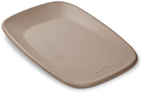 Nattou Wickelauflage 2.0 Softy PU Schaum 70x50x10 cm taupe