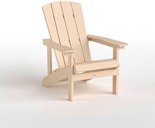 HOME DELUXE Gartenstuhl FAREA – Creme-Weiß