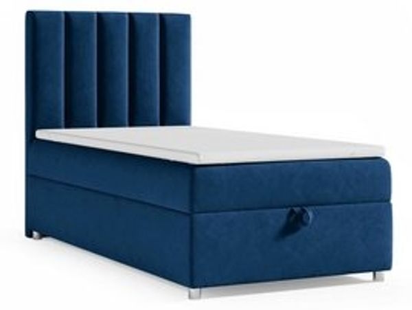 Best for Home Boxspringbett mit Bettkasten Trinity K-10 SINGLE Bonellfederkern inkl. 7 cm Topper (Einzelbett, Polsterbett gepolstertes Kopfteil, Jugendbett, Kinderbett versch. Größen, 70x200 80x200 90x200 100x200 cm), mit oder ohne Topper, Flexible Lie... Bild 6
