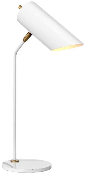 Elstead Lighting Quinto 1-Light Tischleuchte Weiss E27