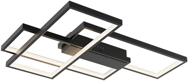 Braytron LED Deckenleuchte dimmbar mit Fernbedienung & 3CCT 3000–6500K (BH17-04591)