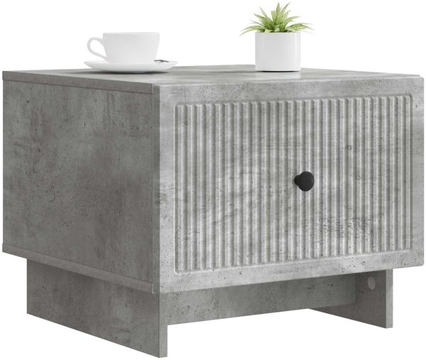 vidaXL Couchtisch Betongrau 49 x 50 x 40 cm Holzwerkstoff 894048 Bild 3