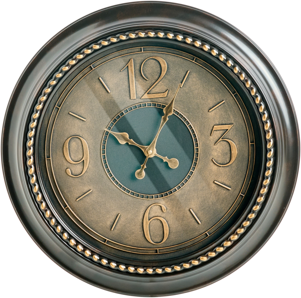 Wanduhr ALBOI 55 cm Schwarz