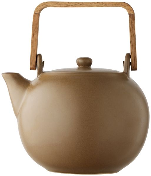 Bitz Teekanne wood mit Teesieb 1,2 l