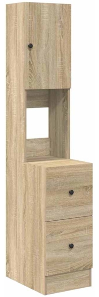 vidaXL Küchenschrank mit Regal Beige 35 x 50 x 180 cm Holzwerkstoff 871372