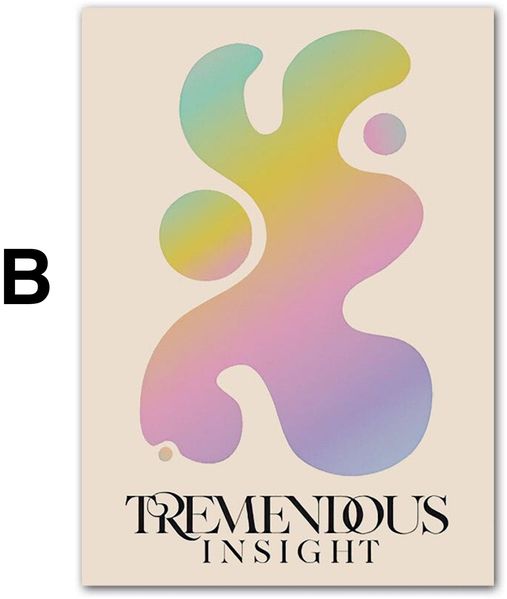 Poster Emotionale Intelligenz, Schwingungs Frequenz als Deko Print ohne Rahmen - B / 60 x 90 cm