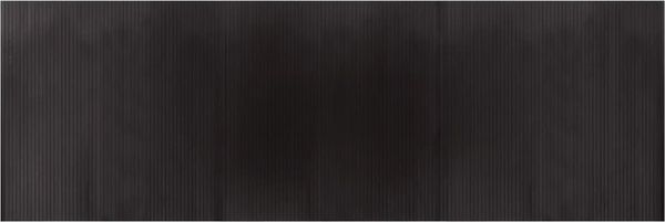 vidaXL Teppich Rechteckig Dunkelbraun 100x300 cm Bambus 376815 Bild 2