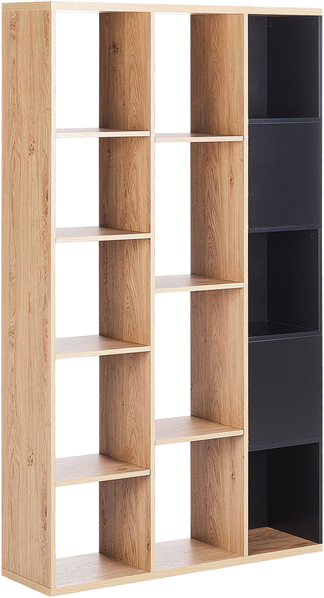 Bücherschrank BANGOR Heller Holzfarbton