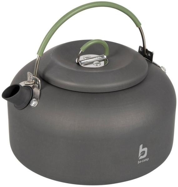 Bo-Camp Teekanne Alu Kessel 1,4 L Camping Wasserkocher Teekessel, Wasserkessel Kochkesssel