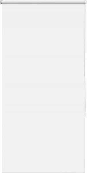 vidaXL Verdunkelungsrollo Weiß 70x130cm Stoffbreite 65,7 cm Polyester 4011876