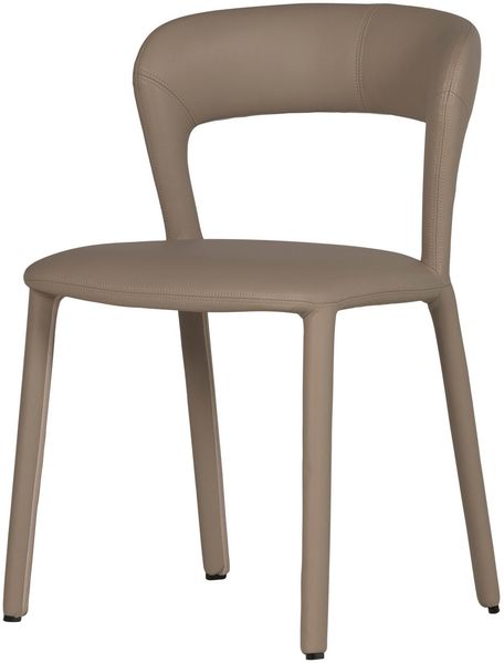 Esszimmerstuhl Noble 2er-Set, Kunstleder gepolstert, modern, Sand, komfortables Design Bild 4