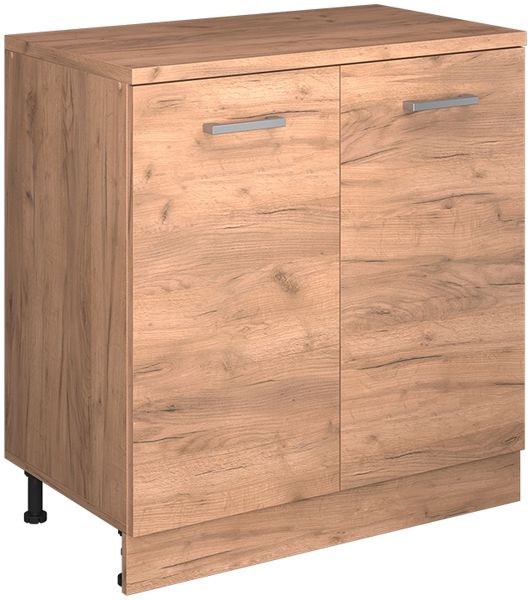Erweiterungsschrank Rion Goldkraft Eiche/Goldkraft Eiche 80x46 cm ohne Schräge mit 2 Türen Vicco
