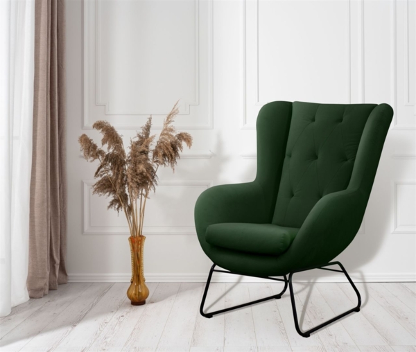 Sessel Designersessel ARTEMIS in Stoff Kronos Forest