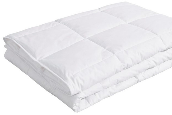 my home Federbettdecke Ulani, Bettdecke 135x200 cm, 155x220 cm, Füllung: 70% Federn & 30% Daunen, Bezug: 100% Baumwolle, Bettdecken, Sommer, Winter, Allergiker geeignet (Hausstauballergiker) Bild 4