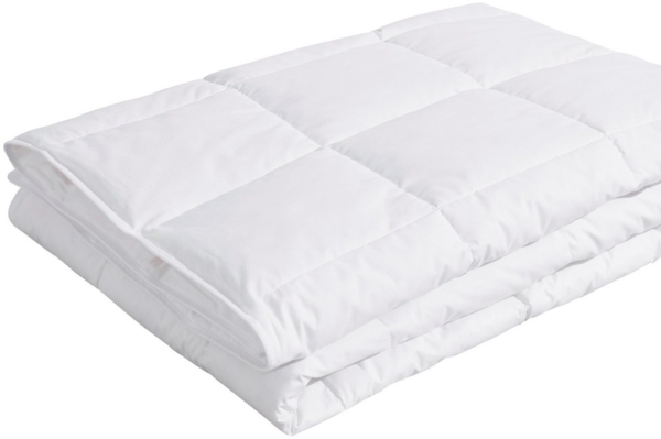 my home Federbettdecke Ulani, Bettdecke 135x200 cm, 155x220 cm, Füllung: 70% Federn & 30% Daunen, Bezug: 100% Baumwolle, Bettdecken, Sommer, Winter, Allergiker geeignet (Hausstauballergiker) Bild 5