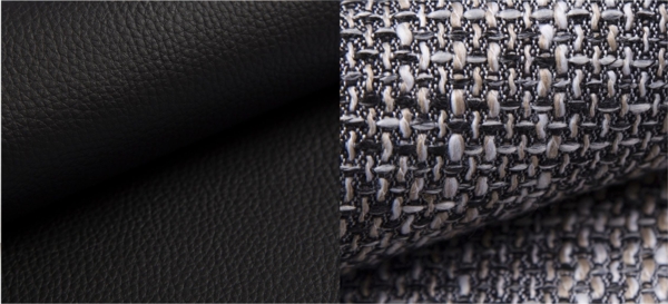 Modernes Big Sofa Wohnlandschaft Sofa Couch Jumbo 2 Schwarz - Hellgrau Bild 7