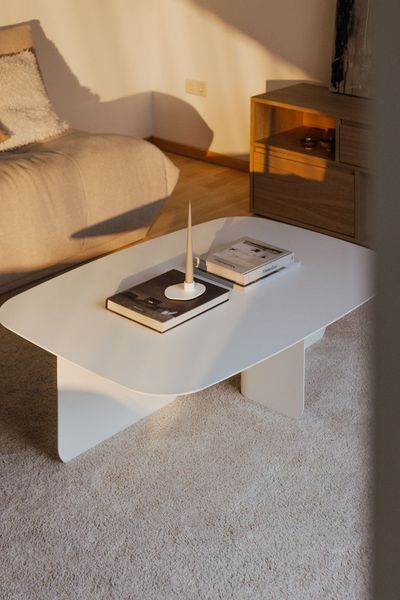 COUCHTISCH LIVIA: Weiss