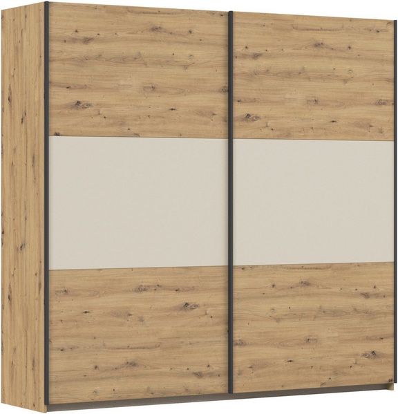 rauch Schwebetürenschrank Kleiderschrank Schrank Garderobe Garderobenschrank Wäscheschrank NEO (3 verschiedene Ausstattungen BASIC/CLASSIC/PREMIUM (inkl. SOFT-CLOSE) mit großzügigem Stauraum und vielfältigen Farbkombinationen