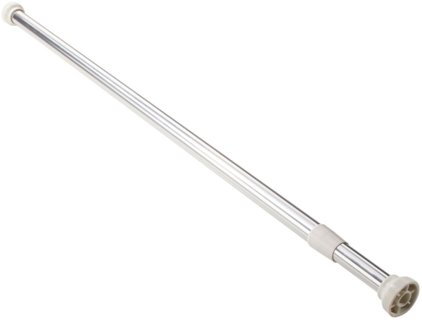 Kleine Wolke Klemmstange, ausziehbar, ohne Bohren, Aluminium, Teleskopstange für Duschvorhänge