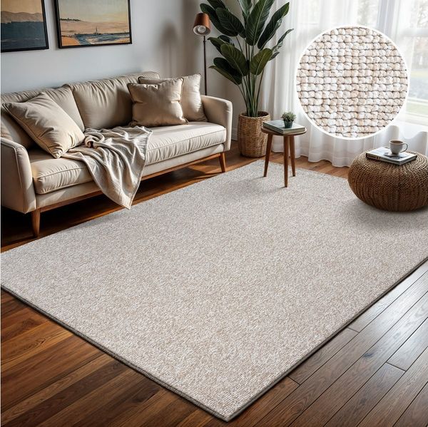 Sanat Teppich Lora Plus, rechteckig, Höhe: 5 mm, Kurzflor, Modern, Wohnzimmer
