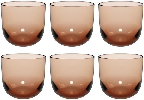 like. by Villeroy & Boch Like Glass Wasserglas 280 ml 6er Set Clay
