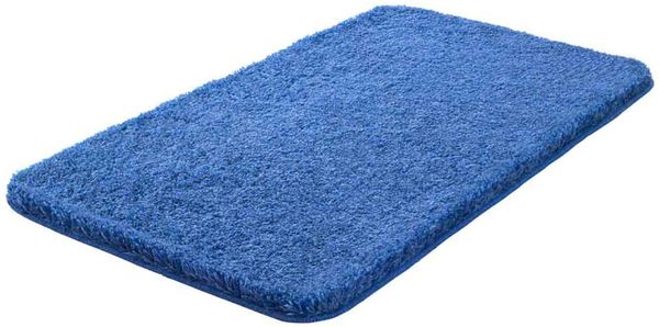 GRUND MELANGE Badematte 50 x 80 cm, Blau