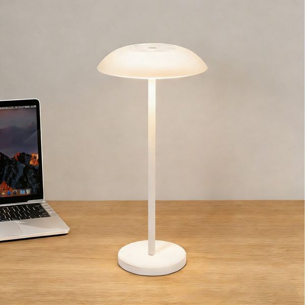 Quntis LED Tischleuchte LED Tischlampe mit Touch-Dimmung, 3 Farbtemperaturen, Memory-Funktion, Touch-Dimmung, Energiesparend, LED fest íntegriert, Neutralweiß, Kaltweiß, Warmweiß