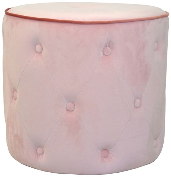 Sitzhocker/-pouf "Madagaskar" rose
