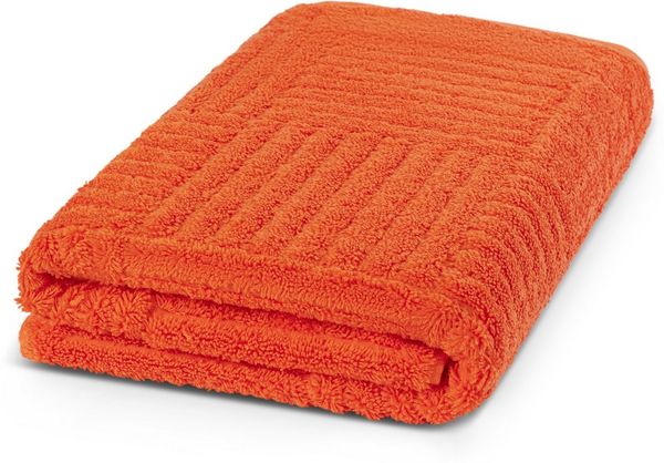 ROSS Duschtuch CARRE, Frottier (Packung, 1-St), 100% Baumwolle, Rippenstruktur, große Farbauswahl