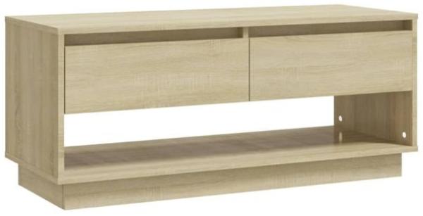 vidaXL TV-Schrank Sonoma-Eiche 102x41x44 cm Holzwerkstoff 809488