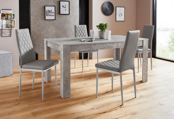 INOSIGN Esszimmerstuhl Brooke (Set, 4 St), (2 oder 4 Stück) Bezug in Kunstleder