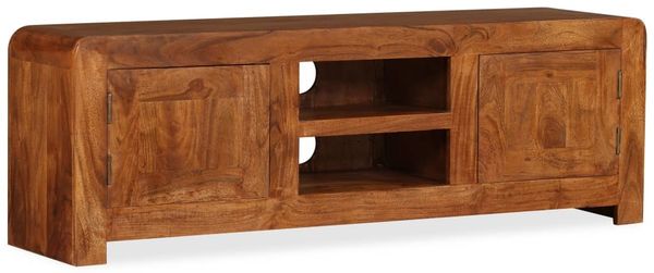 vidaXL TV-Schrank Massivholz mit Palisander-Finish 120 x 30 x 40 cm [244679]