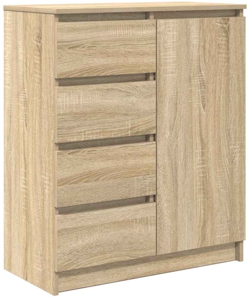 vidaXL Sideboard mit Schubladen Sonoma-Eiche 71x35x84 cm Holzwerkstoff 861582