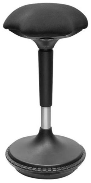 LogiLink Height adjustable wobble stool for sit-stand desk Schemel - ABS-Gummi - Bis zu 120 kg