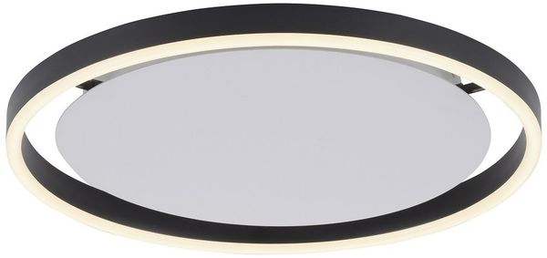 Leuchten Direkt 15391-13 RITUS LED Deckenleuchte Anthrazit rund 40cm