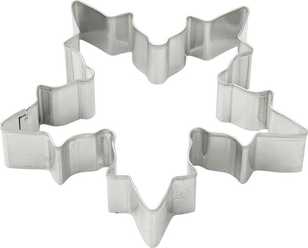 Zenker Ausstecher Schneeflocke groß 10,1 x 9,7 x 2 cm Plätzchenform