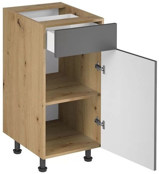 ROYAL24_MARKT Unterschrank - Effiziente Aufbewahrungslösung für den unteren Küchenbereich (Unterschrank, 1-St, Langen- D40S1) Beste Güte - Innovativ - Modern.