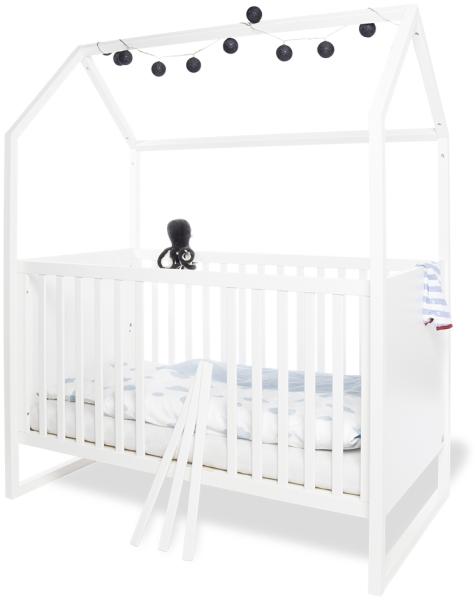 Pinolino Sparset ´Hilda & Viktoria´, weiß, inkl. Hausbett und Wickelkommode Bild 6