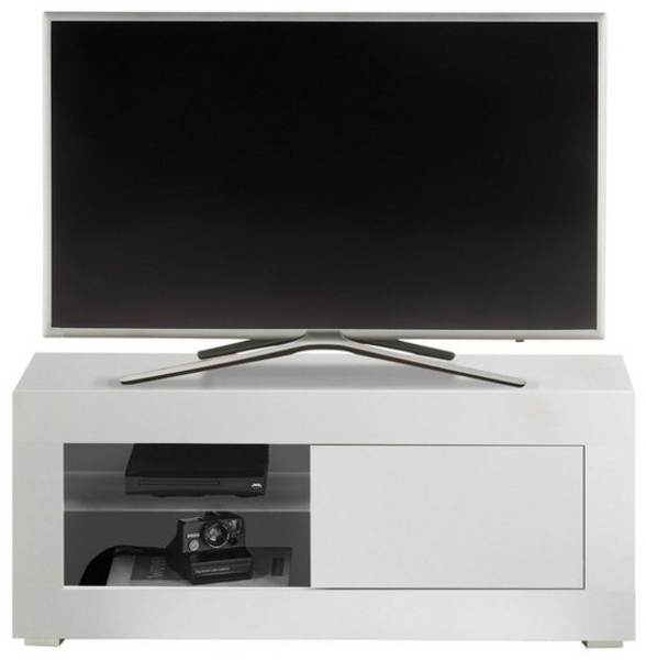 TV-Board >Oakland 100< in weiß Dekor - 99,1x39x35,4cm (BxHxT)