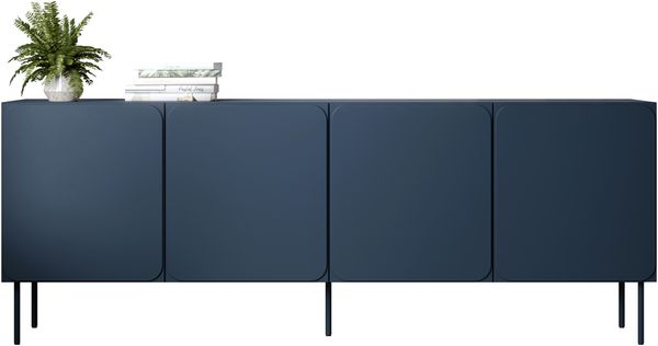 Kommode Rafael 200 4D (Farbe: Indigo)