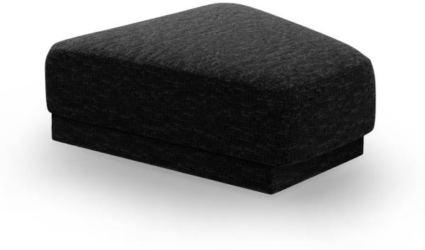 Micadoni Hocker Miley Chenille Haga Schwarz