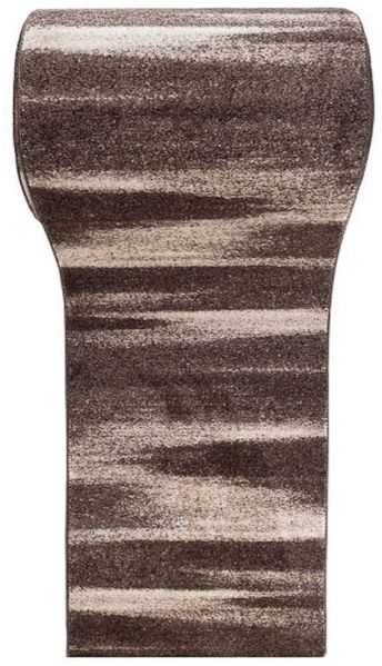 Mazovia Läufer Läufer Flurläufer Modern für Vorzimmer, Küche - Braun, 70 x 100 cm, Kurzflor, Meterware, Höhe 10 mm