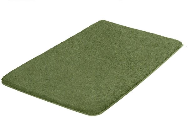Kleine Wolke Badematte Meadow, Höhe 30 mm, rutschhemmend beschichtet, fußbodenheizungsgeeignet, Polyester, rechteckig, Badteppich, Uni Farben