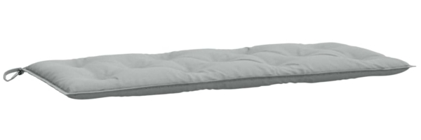 vidaXL Gartenbank-Auflage Melange Hellgrau 120x50x7 cm Stoff 4002542