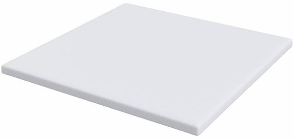 vidaXL Matratzenauflage, Jacquard Stoff weiß, Höhe 5 cm, 200x200 cm Bild 5