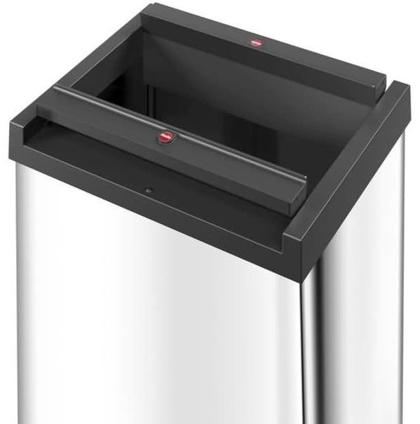 Hailo 'Big-Box Swing L' Mülleimer, Stahlblech, 35 Liter, Edelstahl Bild 2