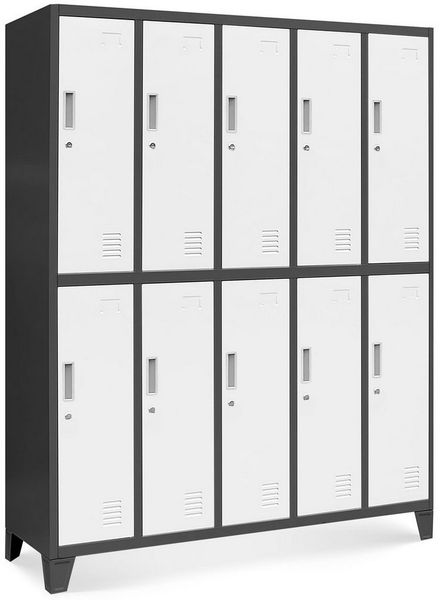 Jan Nowak Aktenschrank Schließfachschrank Spind Umkleideschr. 172 x 136 x 45